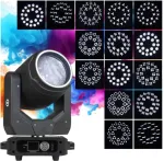 LIGHT4ME FOCUS 200W BEAM RING LED głowica ruchoma