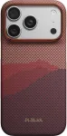 PITAKA &Uuml;mbris Edge Case, Apple iPhone 18 Pro / iPhone 17 Pro, punane - Over the Horizon2.0, &uuml;li&otilde;huke, MagSafe &uuml;hilduv,
