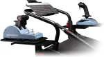 Joystick NEXT LEVEL RACING Rennsimulations-Cockpit GTElite Racing Simulation Wheel Plate Edition schwarz