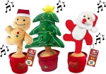 Koala Games G2585 Christmas Danging, Singins & Lighting Plushes 36 cm