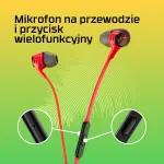No name HyperX Cloud Earbuds II RED Gaming Earbuds with Mic