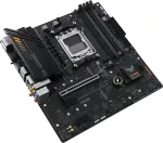 Emaplaat ASUS | TUF GAMING A620M-PLUS WIFI | Processor family AMD | Processor socket AM5 | DDR5 DIMM | Memory slots 4 | Supported hard disk drive interfaces SATA, M.2 | Number of SATA connectors 4 | Chipset AMD A620 | Micro-ATX