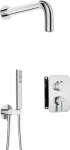 Deante Concealed shower set with mixer BOX - with hand shower