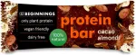 BEGINNINGS Vegan proteiin batoon kakao maitsega ja mandliga, 40g, 2 tk