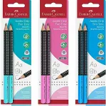 Faber-Castell Bleistift Jumbo Grip Two Tone 2xBS BK