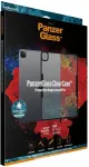 PANZERGLASS Kaitse&uuml;mbris ClearCase, Apple iPad Air (2020/2022), l&auml;bipaistev musta &auml;&auml;rega,