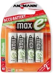 ANSMANN 1x4 maxE NiMH rech.bat. 2500 Mignon AA 2400 mAh