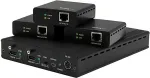 StarTech.com 3-Port HDBaseT Extender Kit w/ Receivers - HDMI over CAT5 - 4K - Erweiterung f&uuml;r Video/Audio - bis zu 70 m