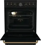 Pliit Gorenje Keraamiline , , 60cm, retro black