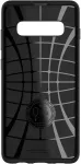 Spigen Kaitse&uuml;mbris Rugged Armor, Samsung Galaxy S10, must,