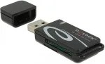 Kaardilugeja DELOCK Mini USB 2.0 Card Reader mit SD und Micro SD Slot