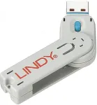 Lindy Schl&uuml;ssel f&uuml;r USB Typ A Port Schloss blau