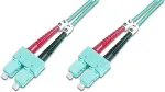 Digitus LWL Patchkabel SC -> SC 2.00m Multimode Duplex OM3