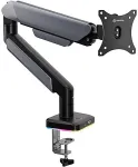 ONKRON MONITOR ACC DESK MOUNT/15-42" BLK/WHT G110-BW