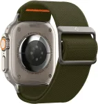 Spigen Kellarihm Lite Fit Ultra, Apple Watch Ultra 3 / Ultra 2 / Ultra (49 mm) / Series 11 / 10 / 9 / 8 / 7 / 6 / 5 / 4 / SE 3 / SE (2024/2023/2022) / SE (42 / 44 / 45 / 46 mm), militaarroheline,