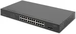 Digitus Switch 24-Port Gigabit Unmanaged schwarz