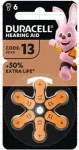 Duracell Patareid kuuldeaparaadile 13 PR48, 6 tk