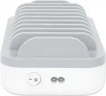 Manhattan 10-Port USB-Ladestation 120W wei&szlig;/grau