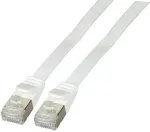 EFB-Elektronik RJ45 Flachpatchkabel Cat.6A U/FTP PVC wei&szlig; 3m Hersteller: EFB Elektronik (K5545WS.3)