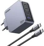 Ugreen Nexode Pro 160W GaN Charger with -C Cable Adapter