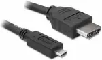 DeLOCK HDMI Kabel Ethernet A -> micro D St/St 3.00m 4K