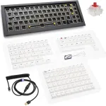 Klaviatuur Ducky Outlaw 65 keyboard Universal USB Black