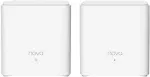 Tenda EX3 (2-pack) Dual-band (2.4 GHz / 5 GHz) Wi-Fi 6 (802.11ax) White 1 Internal