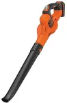 Black & Decker Power Command Series Garden Blower 18V/2.0Ah, Li-Ion,