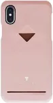 VixFox Card Slot Back Shell for Iphone XSMAX pink