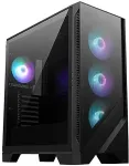 Korpus Msi MAG FORGE 321R AIRFLOW computer case Midi Tower Black, Transparent