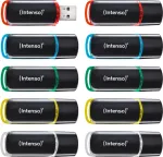 M&auml;lukaart Intenso 1x10 Business Line 4GB USB Stick 2.0 farbl.sort.3511551