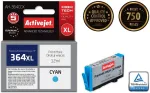 Tooner Activejet AH-364CCX Ink (replacement for HP 364XL CB323EE; Premium; 12 ml; cyan)