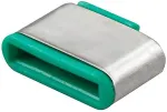 Lindy USB-C port locks 10pcs green