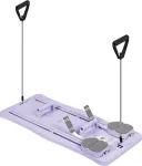 Rebel Domowy zestaw do pilates, wielofunkcyjny przyrząd do ćwiczeń fitness 9 w 1, kolor fioletowy