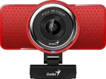 Genius webcam ECam 8000, red