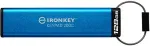 M&auml;lukaart Kingston Ironkey Keypad 200C/128GB/USB 3.0/USB-C/Blue