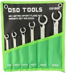 DSDTOOLS 6-osa kuuskantv&otilde;tmete komplekt DS1805