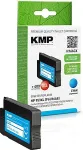 Tooner KMP Patrone HP 953XL (F6U16AE) cyan 2000 S. H166 Hybrid-Chip refilled