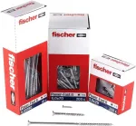 Fischer chipboard screw Power-Fast II 6.0x180 countersunk (50 pieces, partial thread, galvanized)