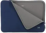 MOBILIS Skin Sleeve 14-16" - Navy Blue and Grey