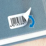 HERMA Special - Self-adhesive removable matte paper labels - wei&szlig; - 63,5 x 8,5 mm - 2400 Etikett(en) (25 Bogen x 96) (4202)