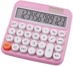 Genie Tischrechner 612P pink