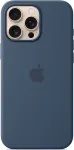 APPLE Original iPhone 16 Pro Max Silikon Case mit MagSafe - Denim