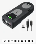 Inateck BCST-43 Gray 1D Barcode Scanner, Bluetooth, 2,4G USB