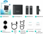VENTION Set of 2 USB-C microphones + charging case
