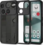 Tech-Protect Kaitse&uuml;mbris Magmat, Nothing Phone (3), l&auml;bipaistev musta &auml;&auml;rega,
