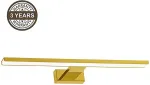 No name WALL LED LIGHT MIK 80CM 15W IP44 GOLD