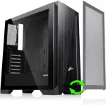 Korpus EVOLVEO Ptero Q2/Micro ATX/Transpar./Black