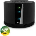 FANTEC SQ-X2RU3e - Festplatten-Array - 2 Sch&auml;chte (SATA-600) - 0 x - SATA 3Gb/s, USB3.0 (extern) (1547)