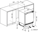 K&uuml;lmik MPM Fridge-freezer -116-CJI-17/E